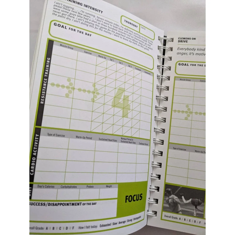 Break Through The Wall Workout Tracker Week-By-Week Training Diary